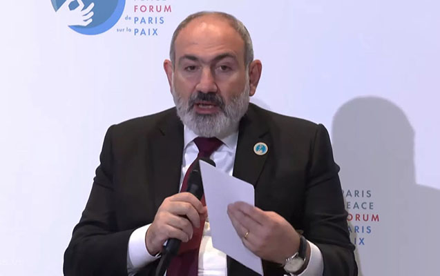 Paşinyan 3 prinsipli sülhdən danışdı