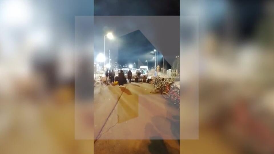 Qaçqınlar Rusiya - Finlandiya sərhədini velosipedlə keçməyə cəhd ediblər