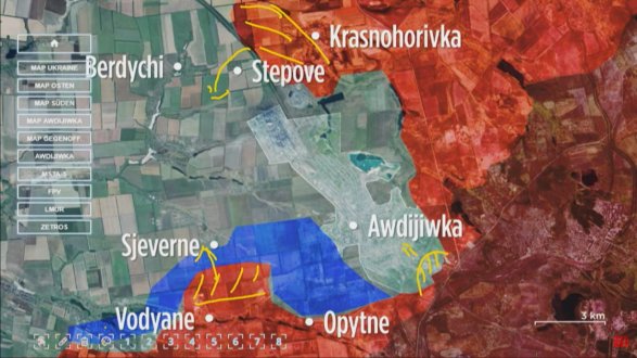 Rusiya Avdiivka yaxınlığındakı Ukrayna istehkamlarını yarıb - ALMAN MEDYA