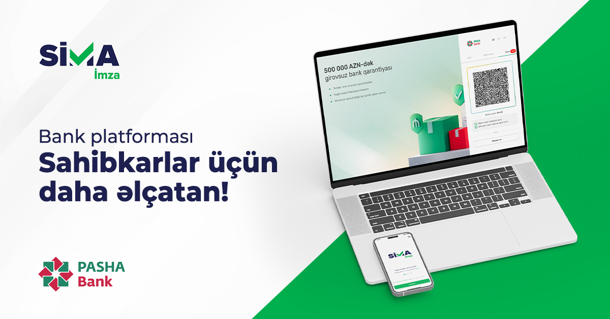 “SİMA İmza” və “PAŞA Bank”dan sahibkarlar üçün bir ilk!