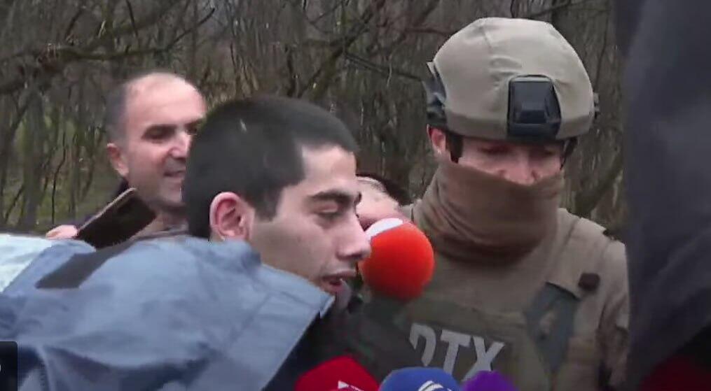 Əsirlikdən azad olunan hərbçimiz: \\\"Azərbaycan sağ olsun\\\" - VİDEO