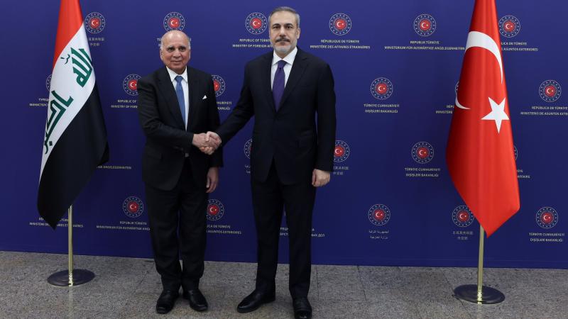 Nazir Fidan iraqlı həmkarı ilə görüşüb