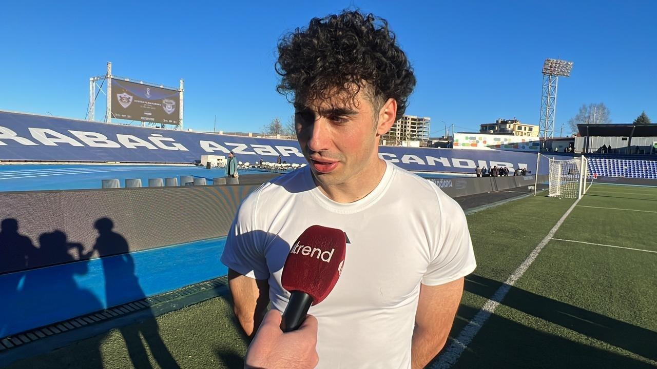 \\\"Xankəndidə İlham Əliyevin qarşısında futbol oyununda çıxış etmək çox gözəl hissdir\\\"