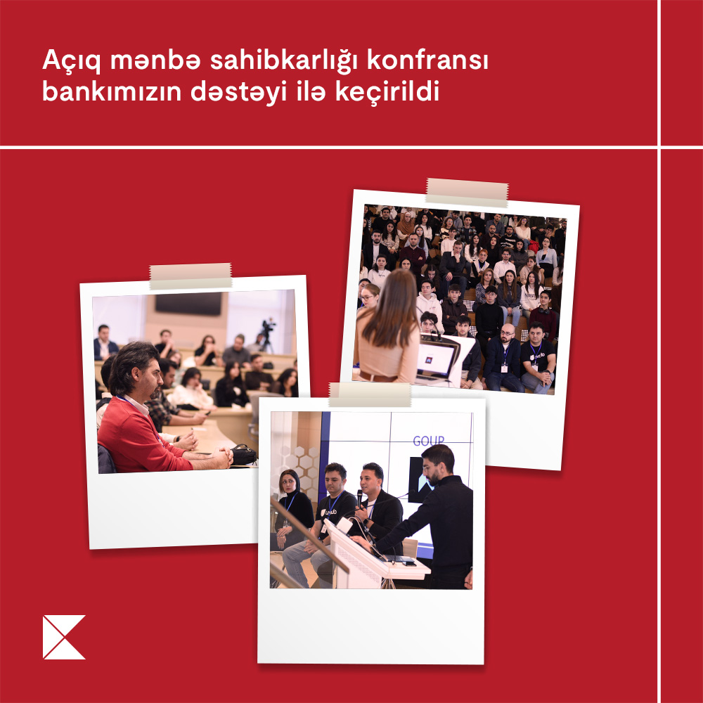 Kapital Bank-ın sponsorluğu ilə mühəndislik və sahibkarlıq konfransı keçirildi