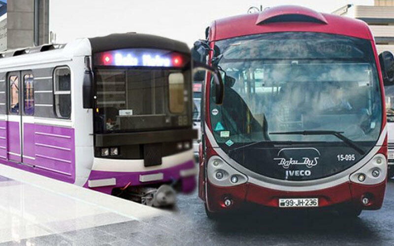 Metro, avtobus və dəmir yolundan istifadə edənlərə ŞAD XƏBƏR - RƏSMƏN AÇIQLANDI
