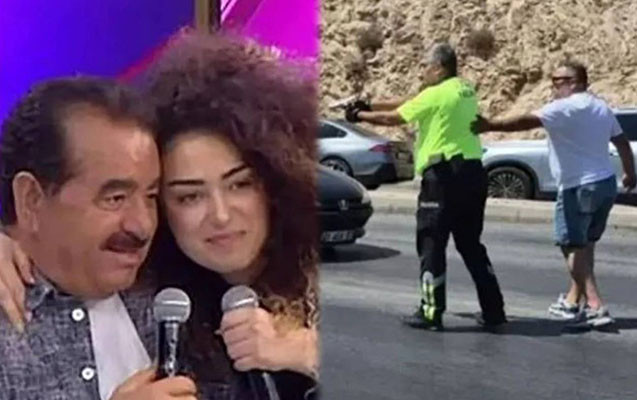 İbrahim Tatlısəsin qızı “saxla” əmrinə tabe olmadı - Polis atəş açdı - Video