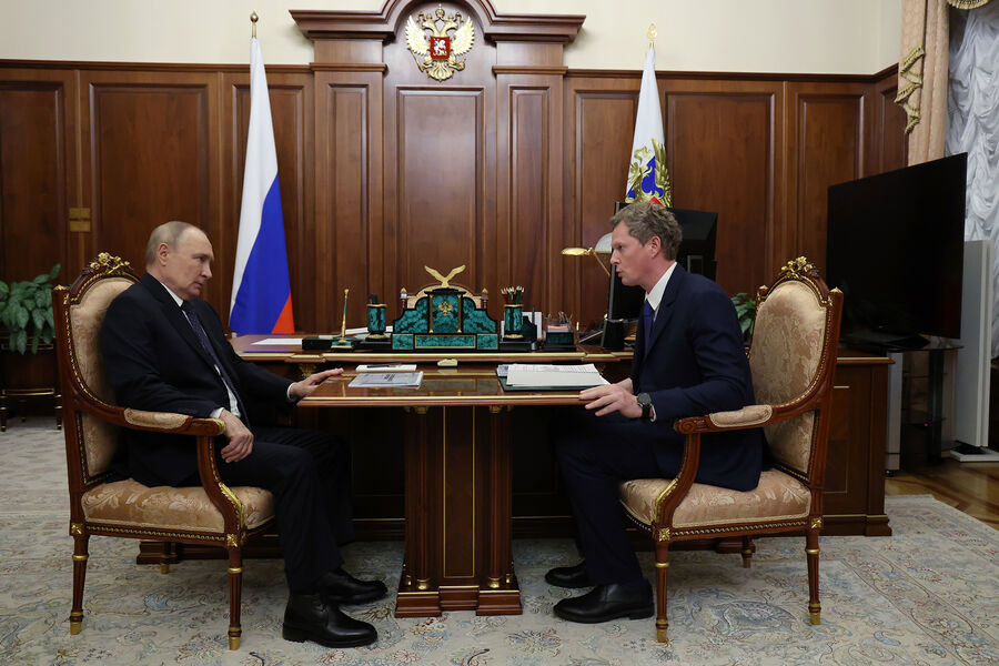 Putin onu qəbul etdi