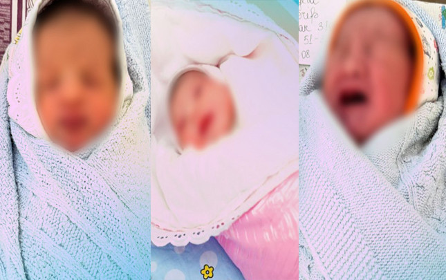 Bir gündə üç uşaq ambulansda doğuldu - Fotolar