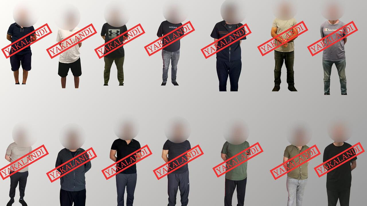 Qırmızı bülletenlə&nbsp; axtarılan 12&nbsp; nəfər&nbsp; Türkiyəyə gətirilib