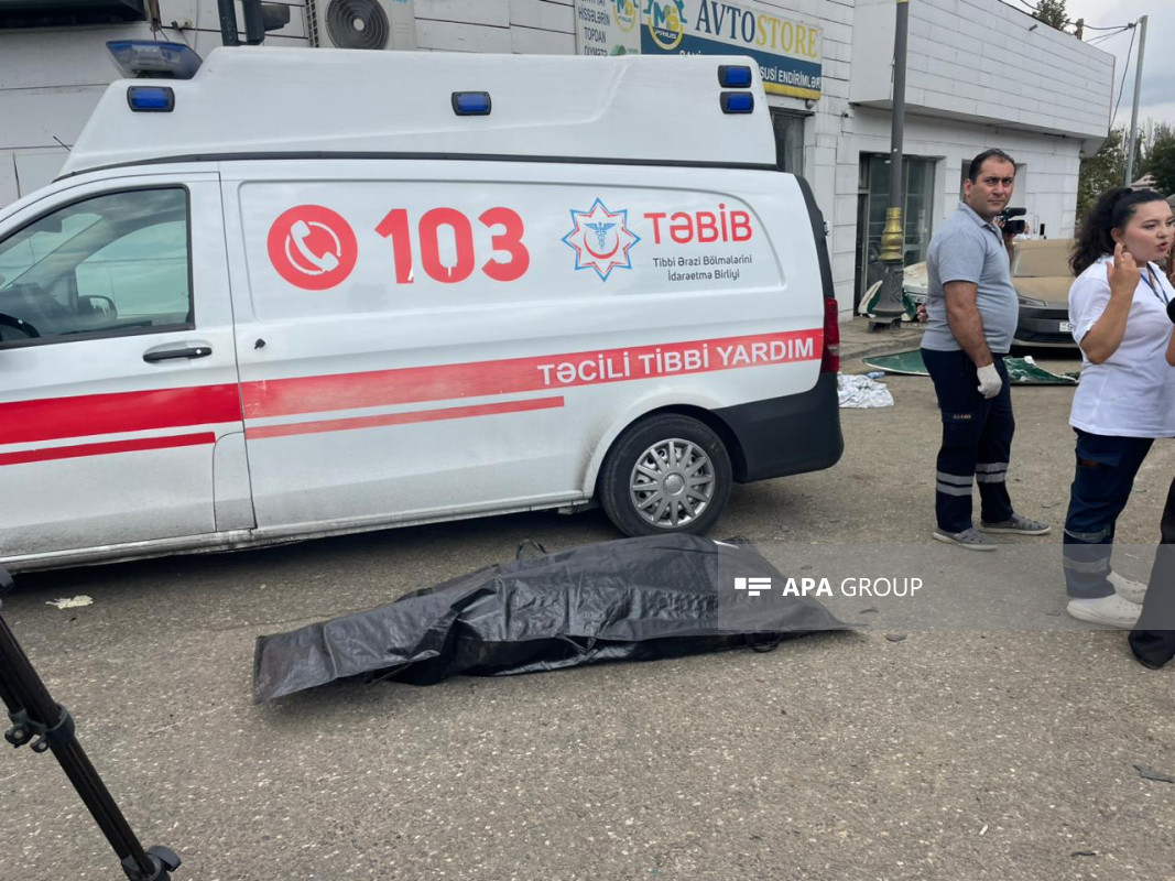 Bakıda faciə: Ölən və yaralılar var   —  Hadisə yerindən GÖRÜNTÜLƏR 