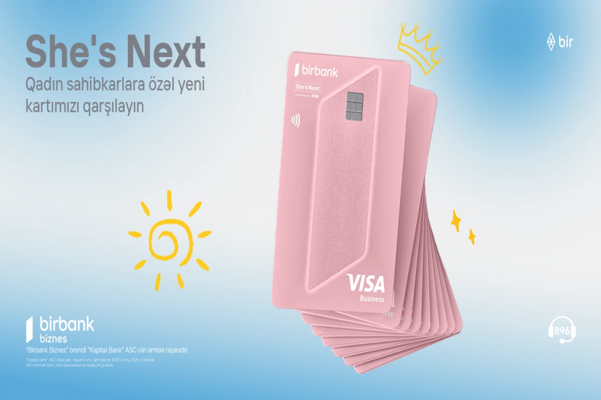 Birbank Biznes-dən sahibkar qadınlara özəl imkanlarla dolu biznes kartı&nbsp; &nbsp;