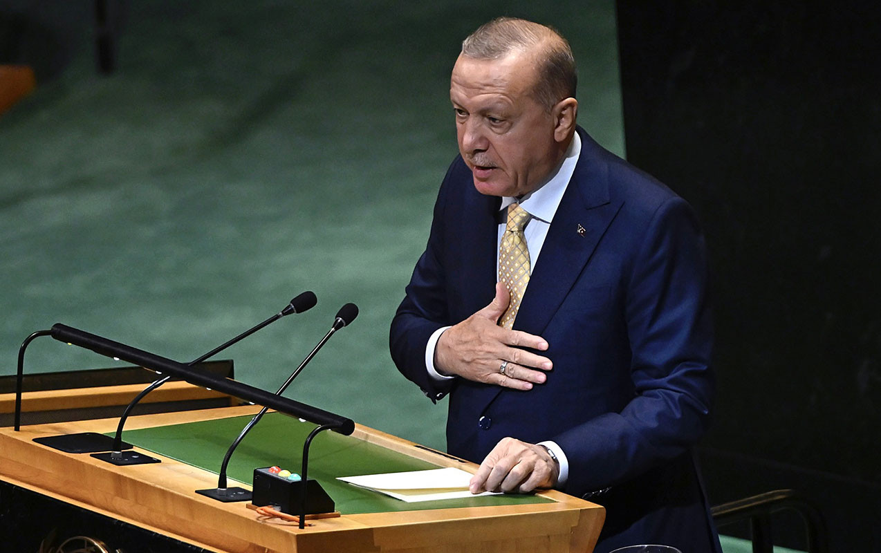 Bu dəfə Ərdoğanın korteji yolda qaldı