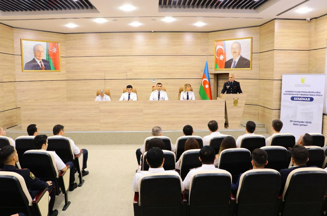 \"Azərbaycan Prokurorluğu: Suverenliyin təminatında rolu\" adlı seminar keçirilib 