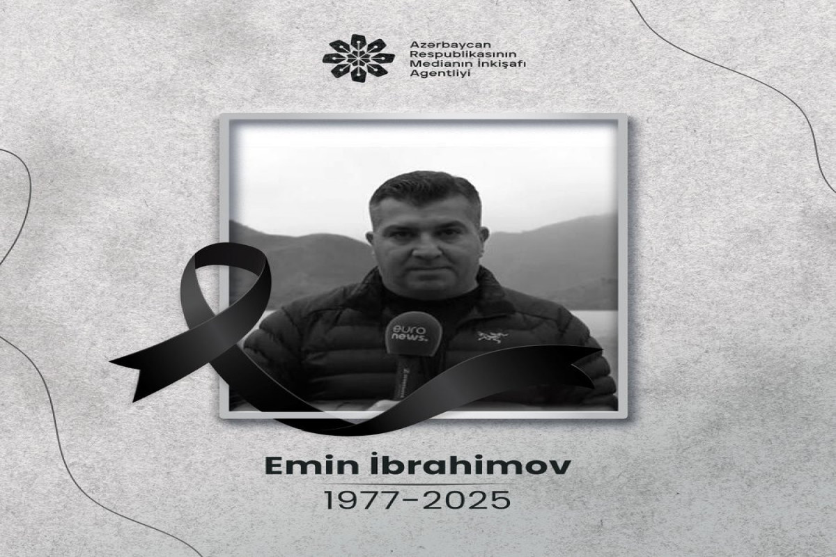 MEDİA jurnalist Emin İbrahimovun vəfatı ilə bağlı başsağlığı yayıb&nbsp;