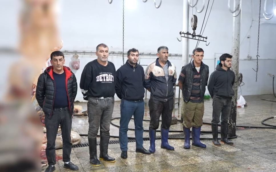 &nbsp;DİN əməliyyat keçirdi:Qəssablar tutuldular (FOTO+VİDEO)