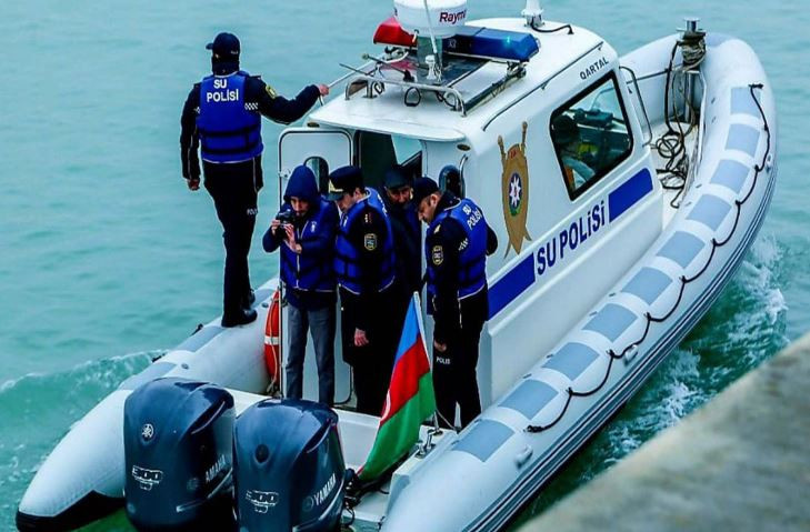 Polis suda əməliyyat keçirib -FOTO