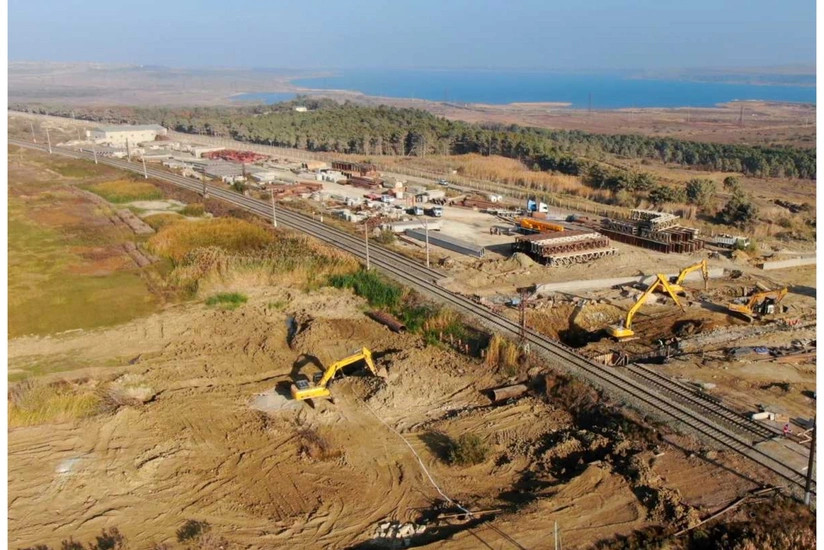 Bu ərazidə tunel tikilir