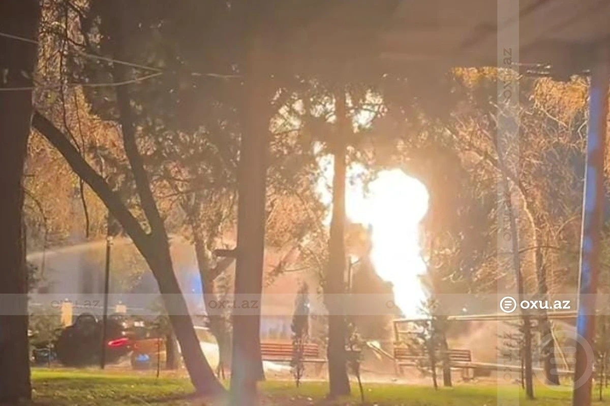 Güclü yanğın başladı