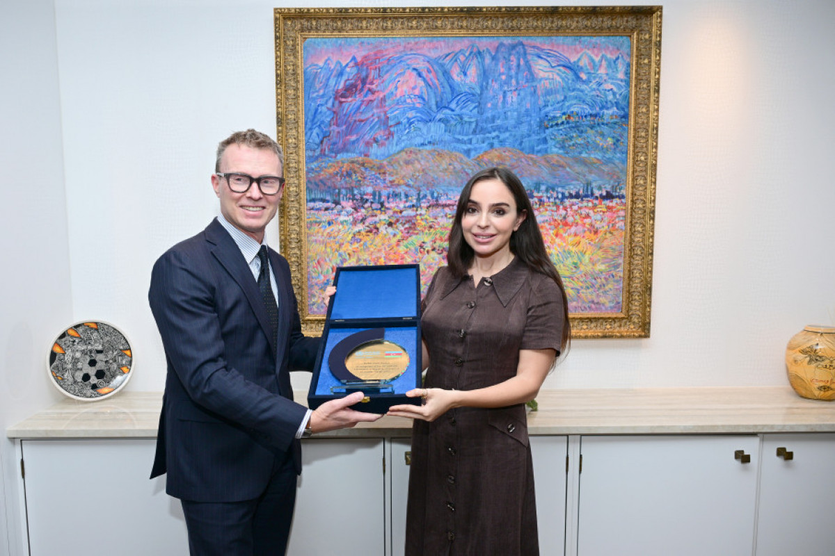 Leyla Əliyeva ÜST-ün Avropa üzrə Regional Ofisinin xüsusi nümayəndəsi ilə görüşüb 