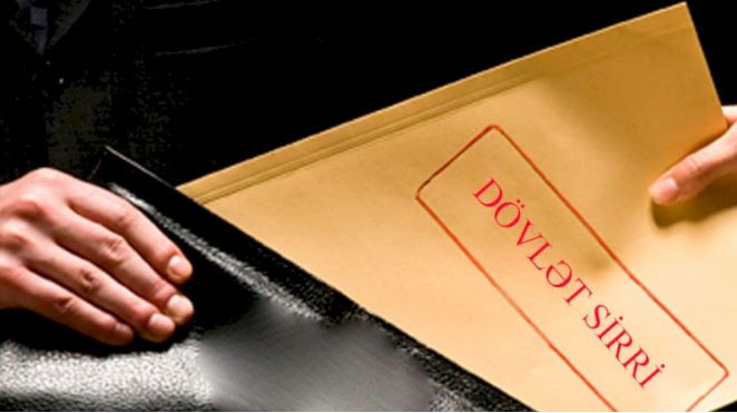 Məlumatın Dövlət sirri olması necə müəyyən edilir? - AÇIQLAMA&nbsp;