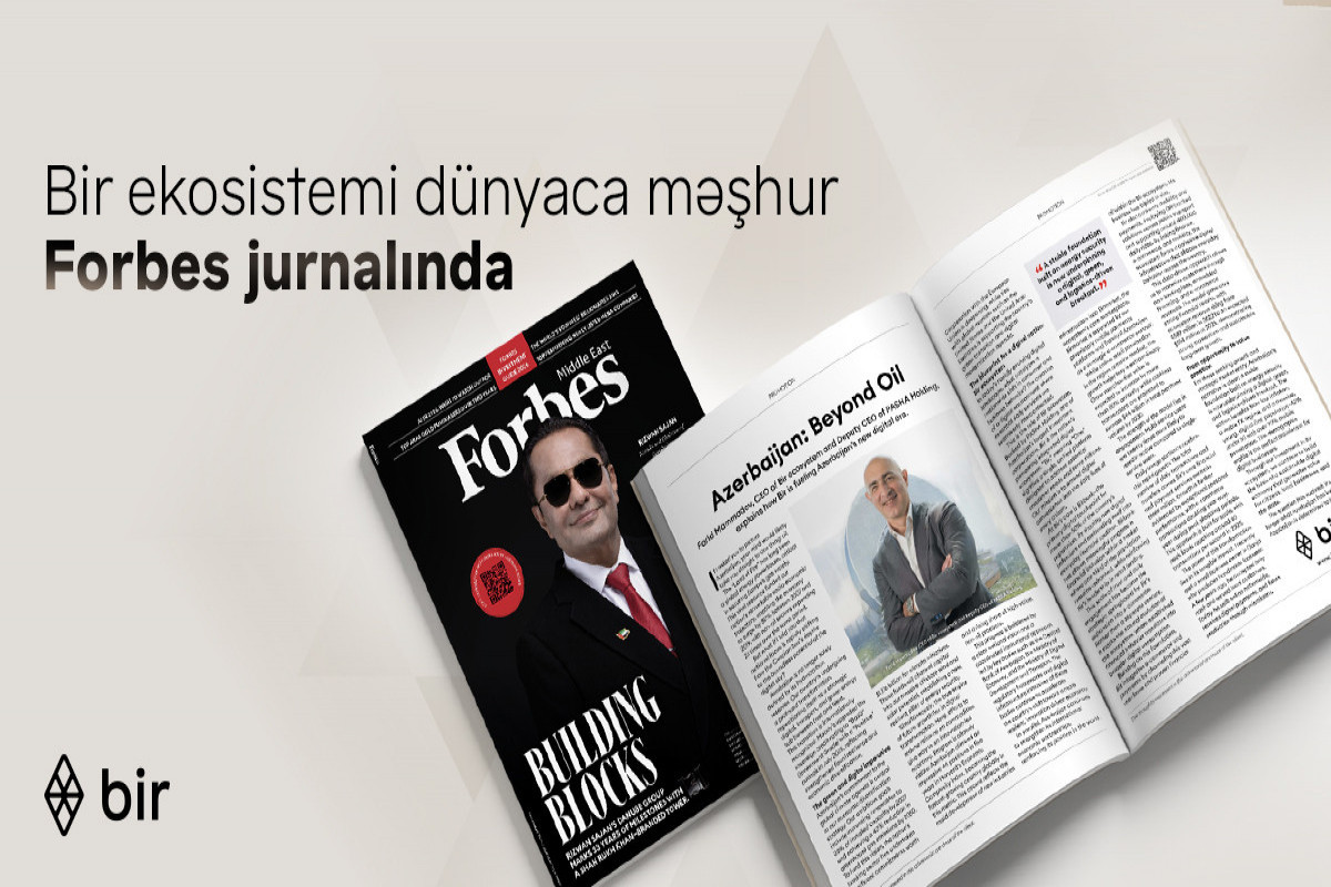 Fərid Məmmədov “Forbes”da Azərbaycanın yeni rəqəmsal erasından bəhs edib&nbsp;