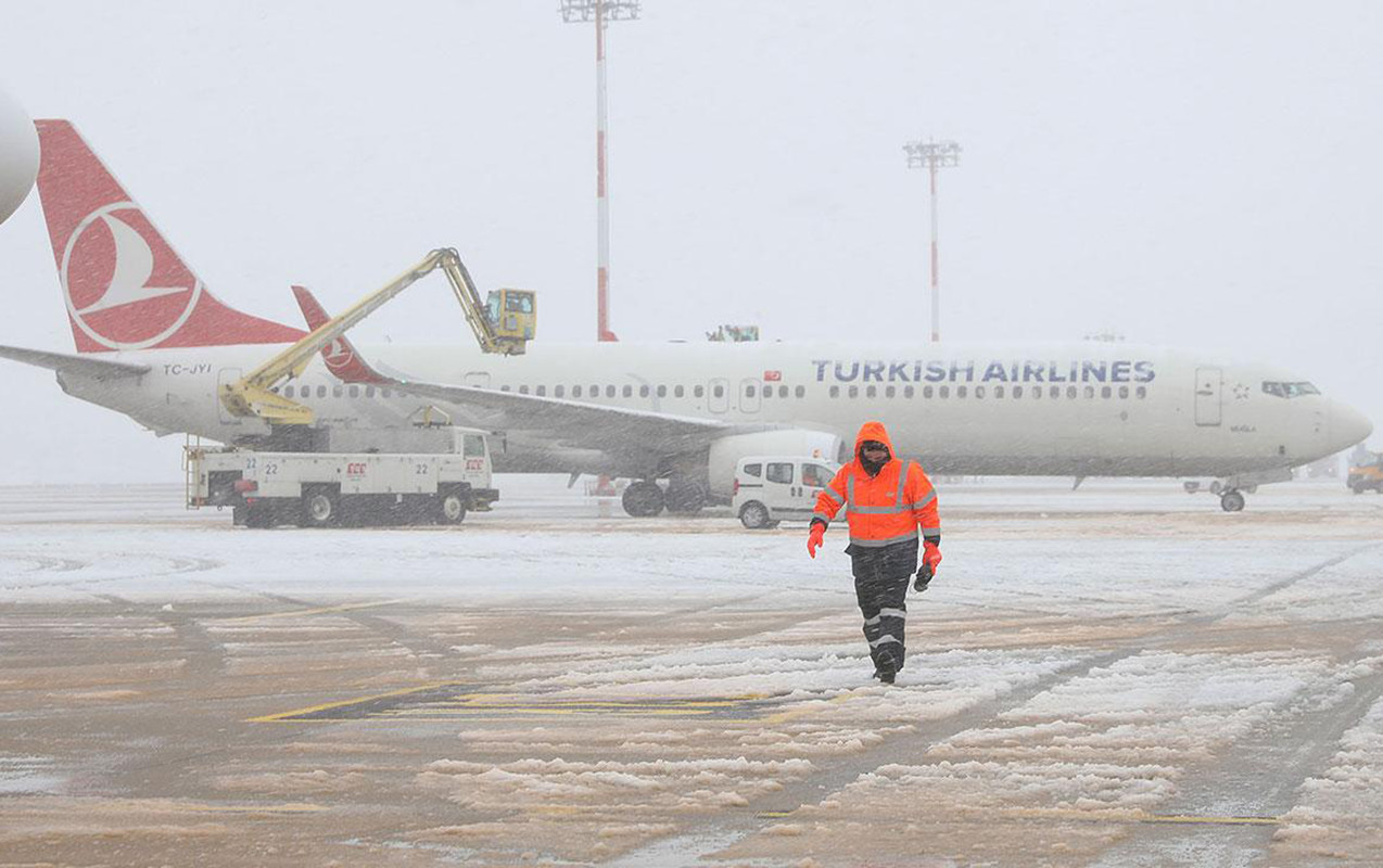 Türkiyədə 61 təyyarə reysi ləğv olundu&nbsp;