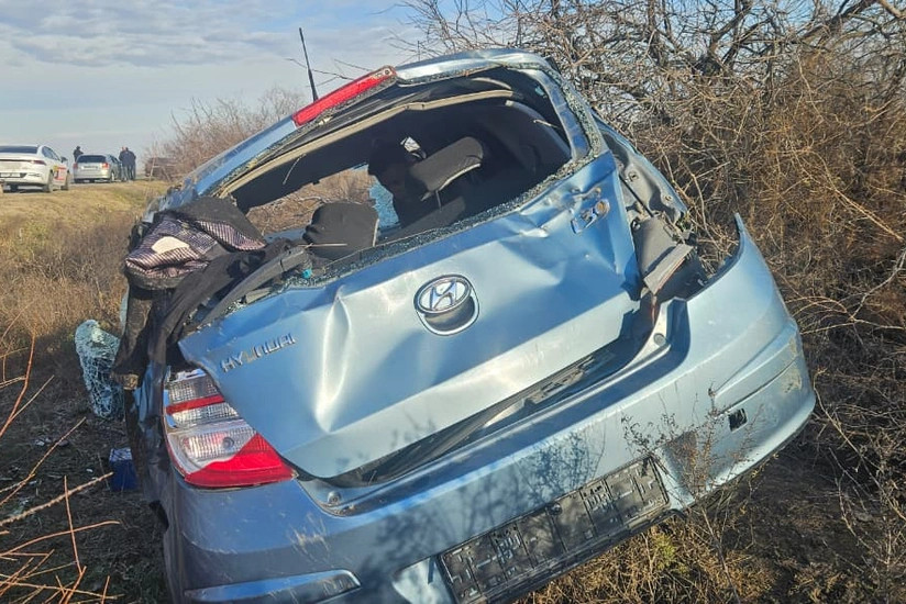 Kürdəmirdə ağır qəza -FOTOLAR