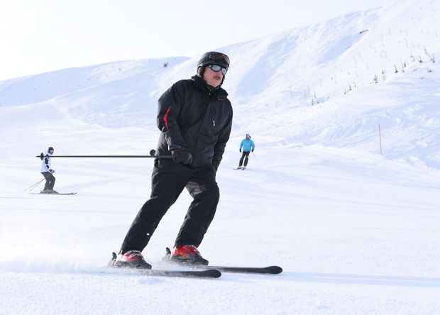 Prezidentin Şahdağda səmimi - Görüntüləri 