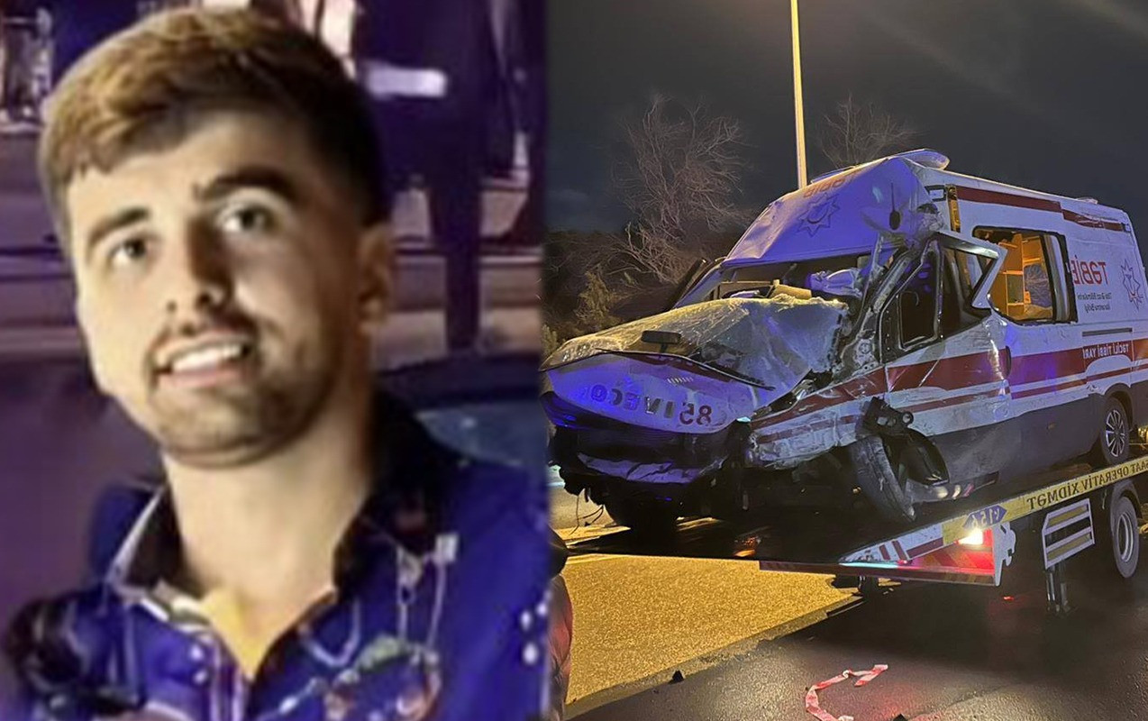 Bakıda kuryerin öldüyü dəhşətli qəzanın təfərrüatı - Video&nbsp;