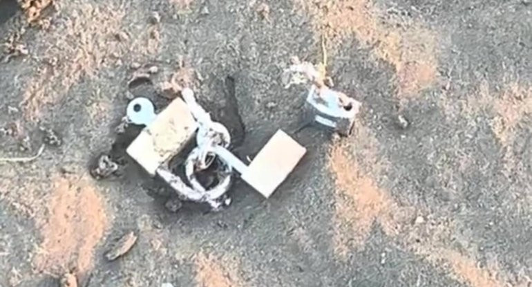 Xəzərin suyu çəkildi, cadular üzə çıxdı - FOTO