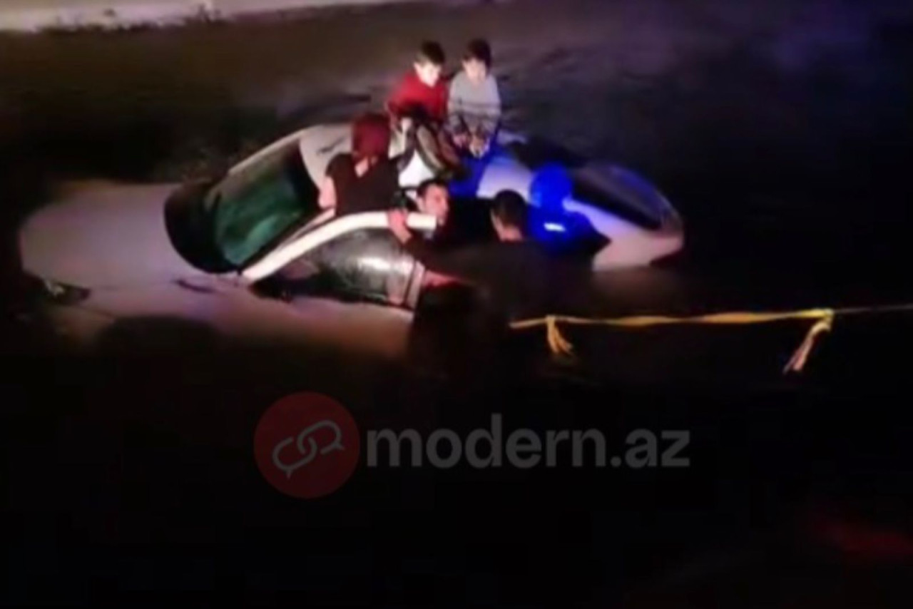 Füzulidə polis 5 nəfərlik ailəni ölümdən XİLAS etdi