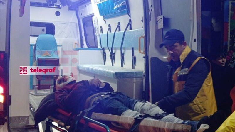 Ağdamda qəza - Piyada xəsarət aldı