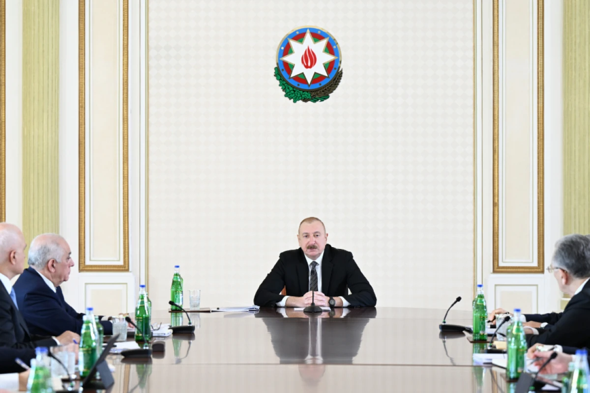 Prezident: \"Bakı və Abşeronun içməli su təminatı 2035-ci ilə qədər həll olunmalıdır\"