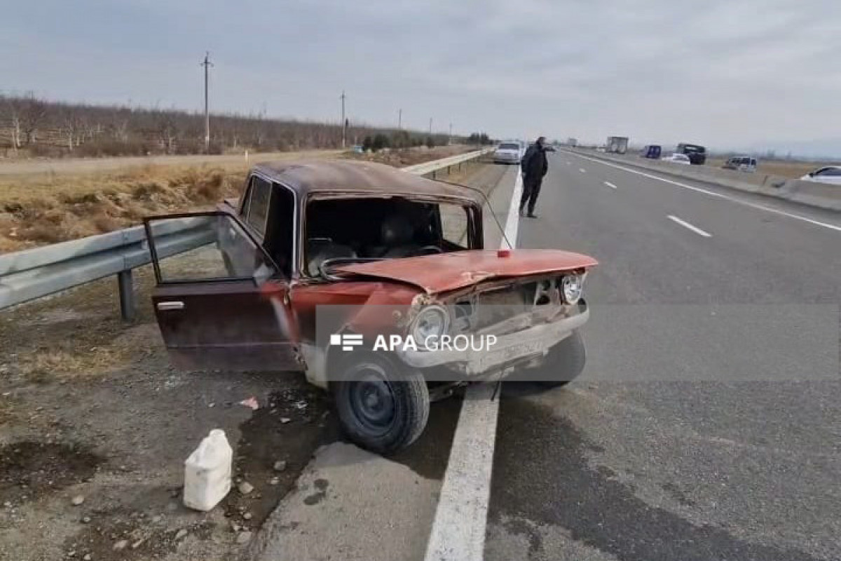 Ağır qəza baş verib -Yaralılar var&nbsp;