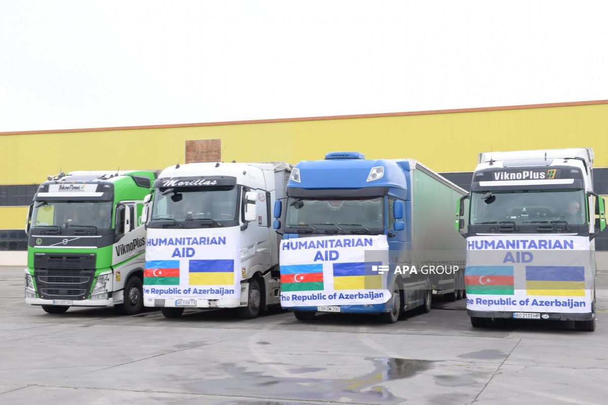 Azərbaycan Ukraynanı tək qoymadı: Bakıdan Kiyevə yardım getdi