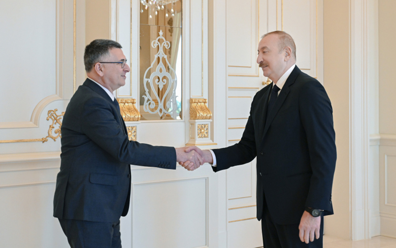 Prezident İsrail XİN rəhbərini qəbul etdi - Fotolar 