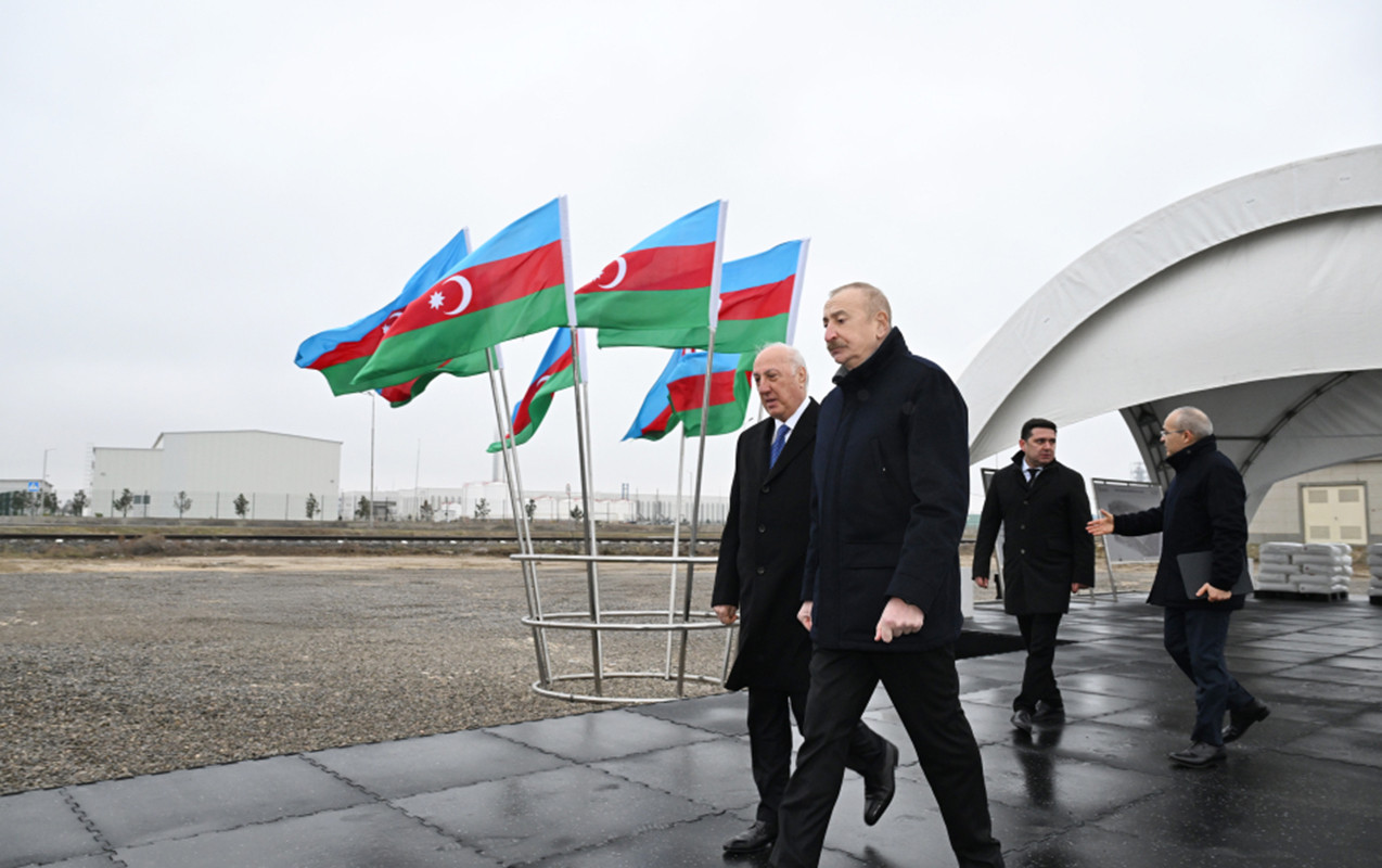 İlham Əliyev Sumqayıtda bu müəssisənin təməlini qoydu - Fotolar&nbsp;