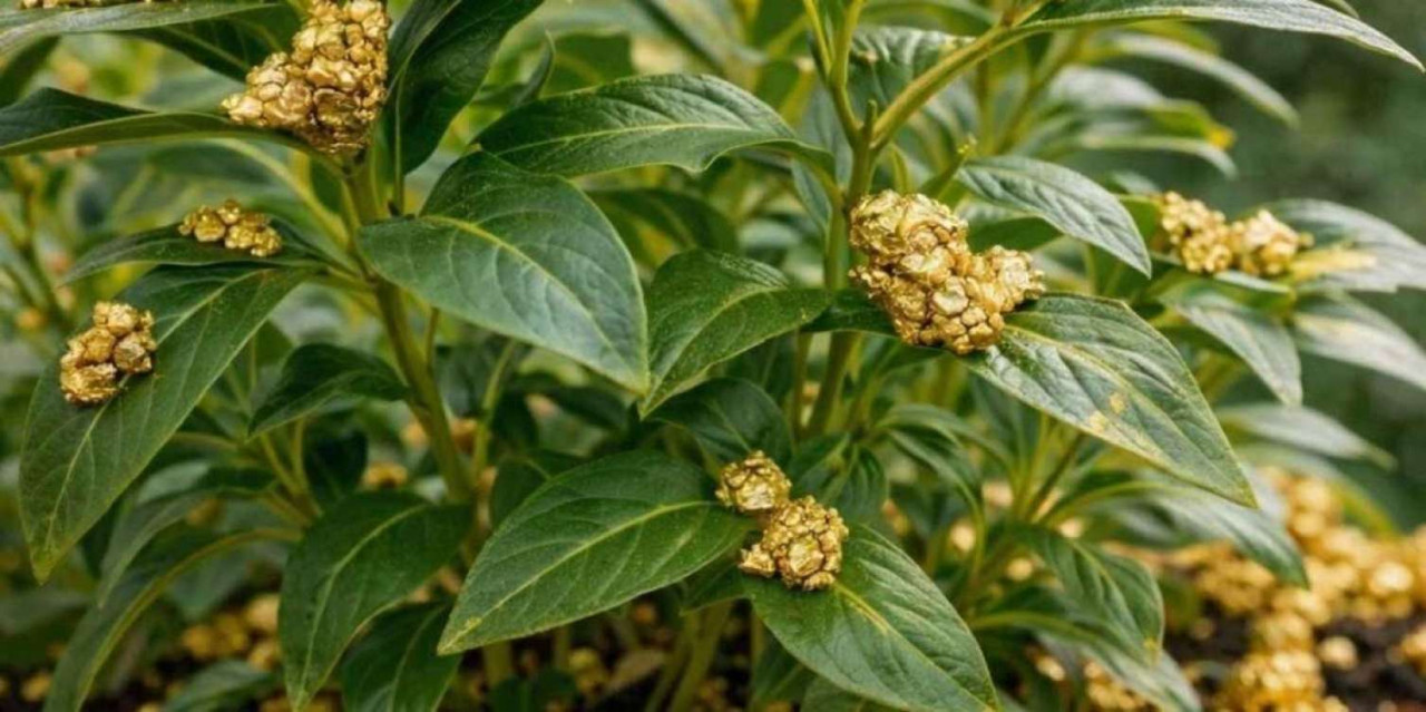 Saf qızıl istehsal edən bitki tapıldı