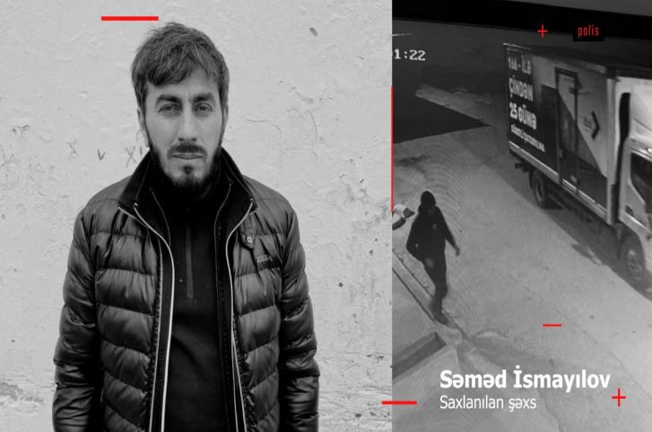 Bu hərəkəti kameraya düşdü: Polis həbs etdi -VİDEO