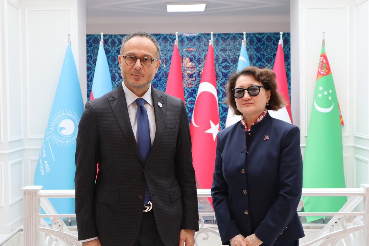 Türk Mədəniyyəti və İrsi Fondunun prezidenti ilə Türk Dövlətləri Parlament Assambleyasının baş katibi arasında görüş keçirilib&nbsp;&nbsp;