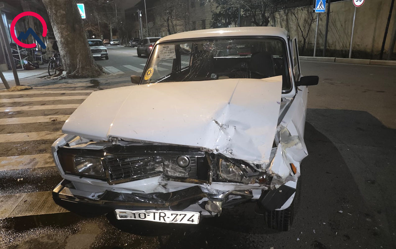 Gəncədə maşınlar toqquşdu - Xəsarət alanlar var&nbsp;