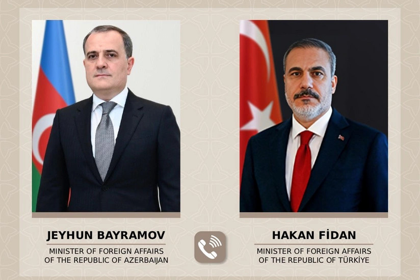 Ceyhun Bayramov Hakan Fidanla ikitərəfli və regional məsələləri müzakirə edib&nbsp;