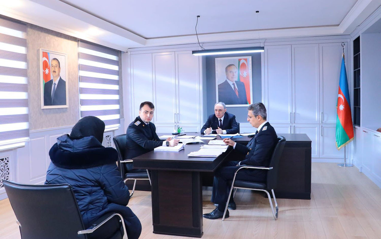 Baş prokuror Suraxanıda qəbul keçirdi - Foto&nbsp;