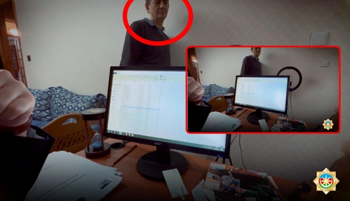 Əli Kərimlinin saxlanılmasının ANBAAN GÖRÜNTÜSÜ&nbsp;&nbsp;