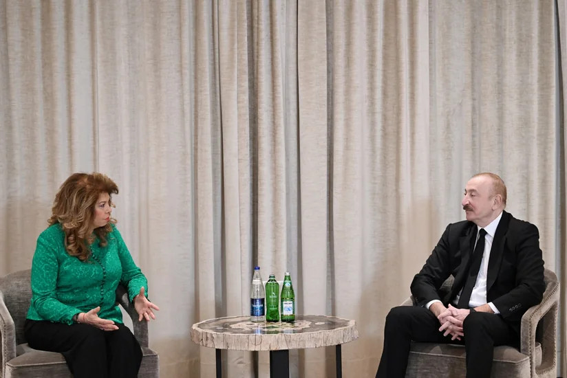 Prezident İlham Əliyev Münxendə bolqarıstanlı həmkarı ilə görüşüb 