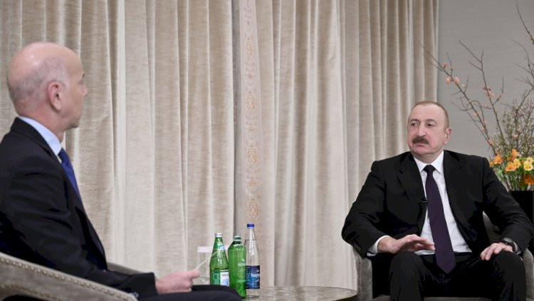 Prezidentdən fransız müxbirin təxribatçı sualına SƏRT CAVAB - VİDEO 