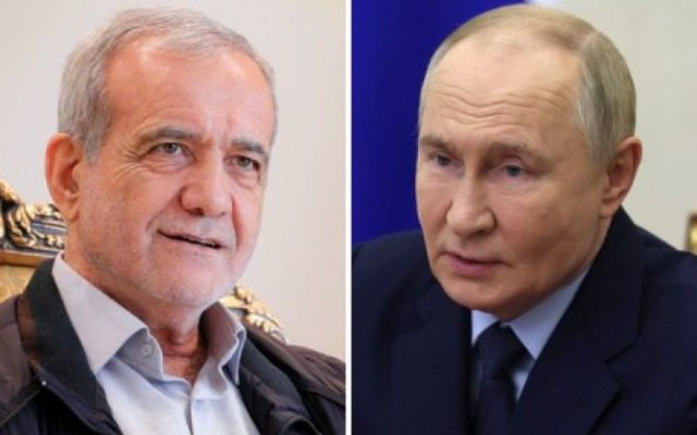 Putin Pezeşkiana başsağlığı verdi&nbsp;&nbsp;