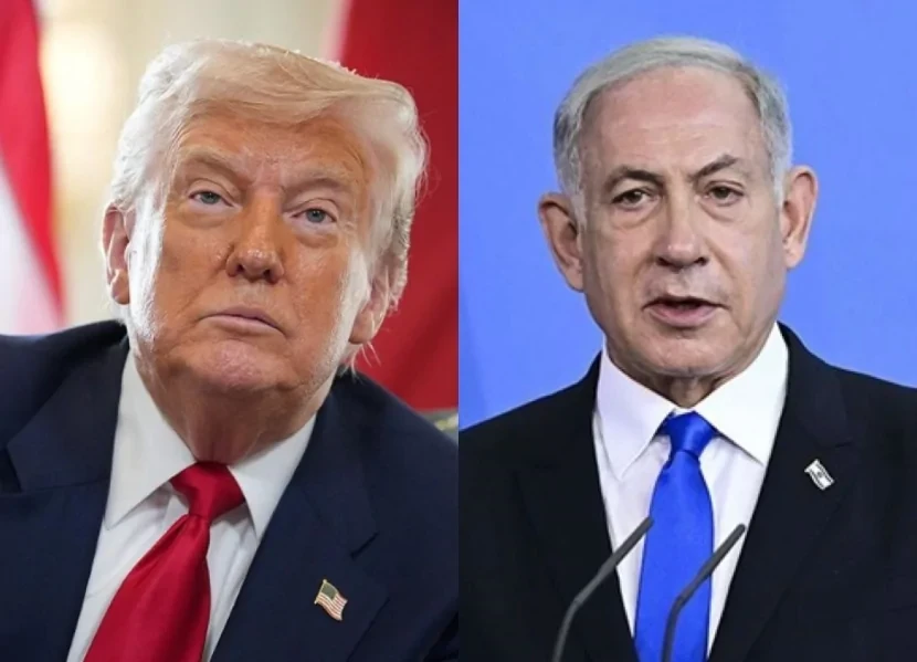 Trampla Netanyahunun başına PUL QOYULDU&nbsp;