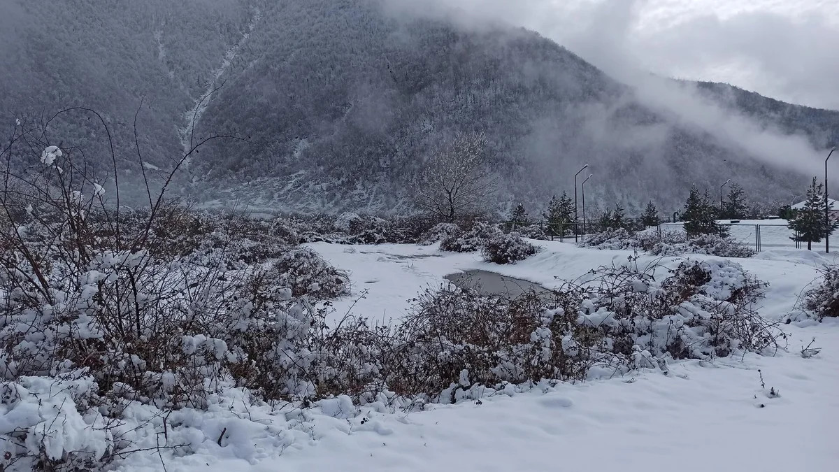 Azərbaycana qar YAĞDI