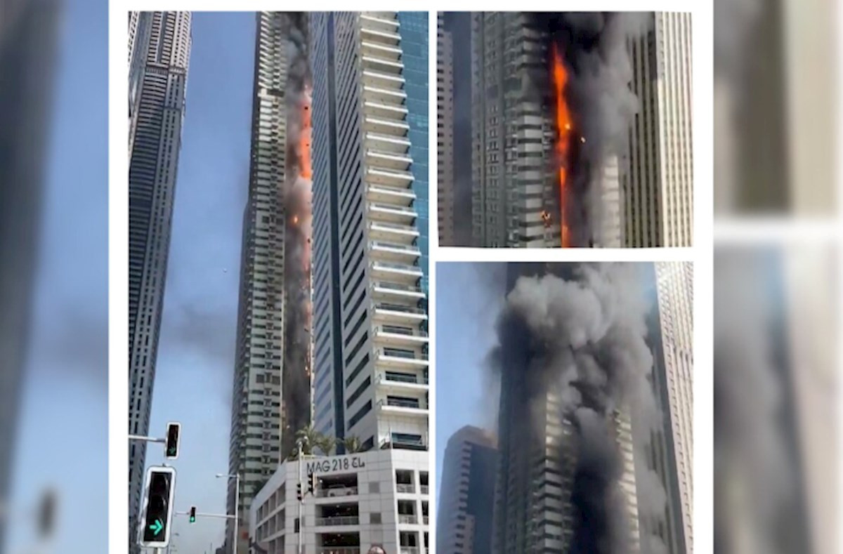 Təcili! İran Dubaydakı göydələni vurdu 